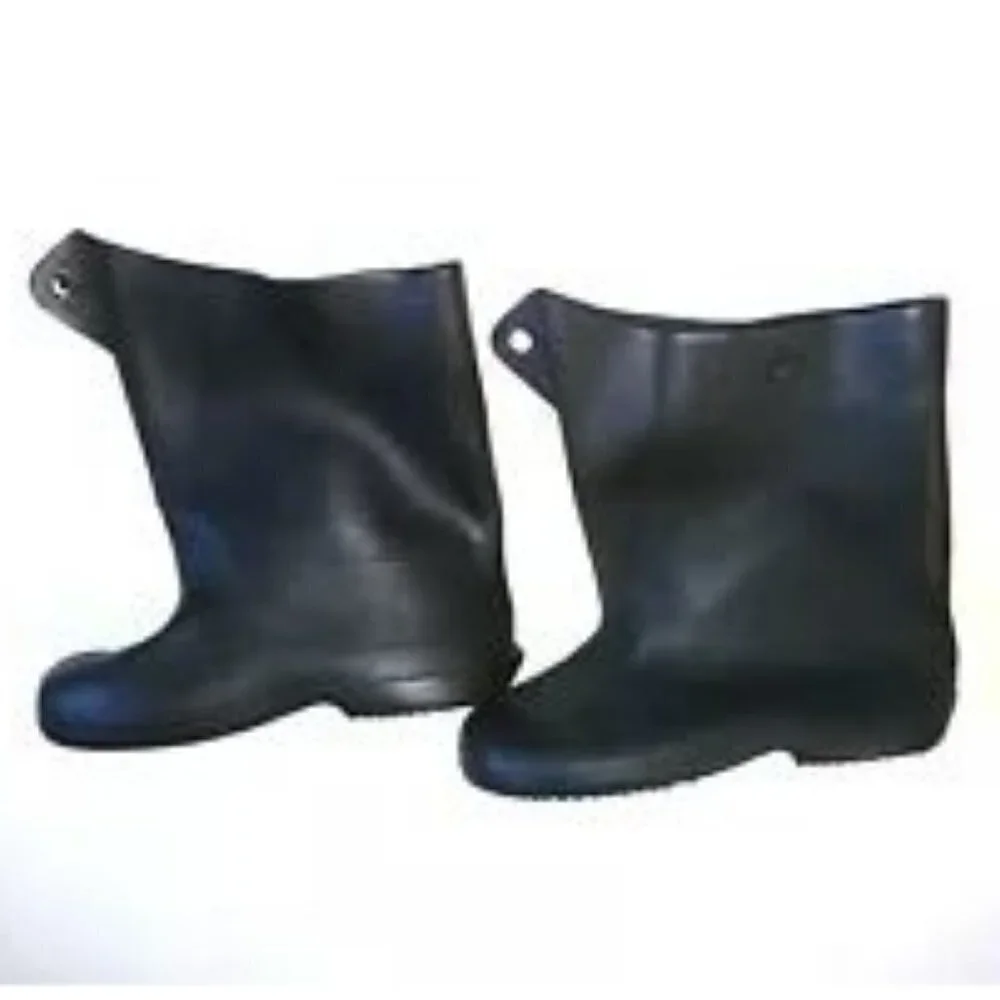 ?Tingley Workbrutes Rubber Overshoe Boots Unisex shoes cover Sz 10/11 black